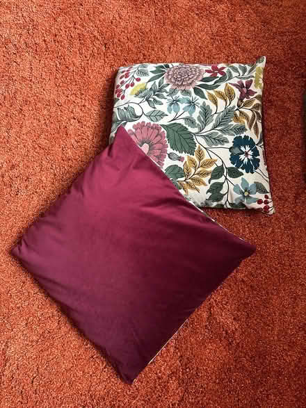 Photo of free 2 x identical cushions (LA1 Bowerham) #1