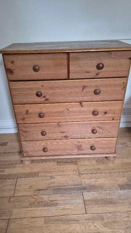 Photo of free Wooden Chest Of Drawers (Worle BS22) #1