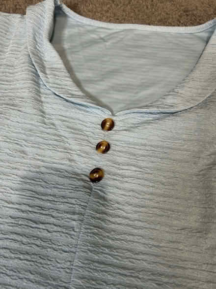Photo of free Pretty blouse light blue 1x (Upper Chichester) #2