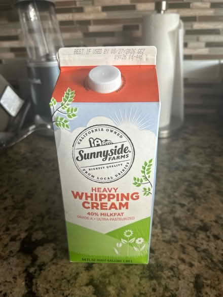 Photo of free Heavy Whipping Cream Unopened (Cambrian area) #1