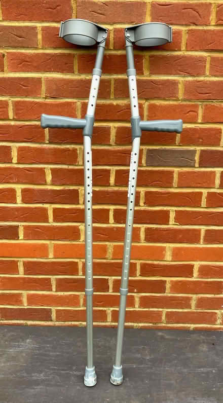 Photo of free Crutches - fully adjustable (Theale RG7) #1