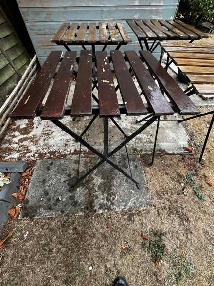 Photo of free Various garden tables (Beckenham BR3) #3