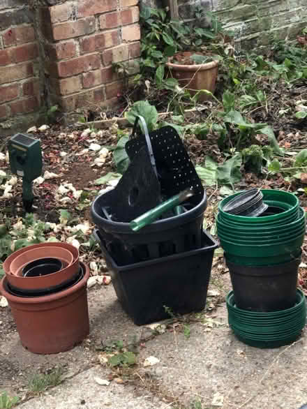 Photo of free plastic plant pots (Portsmouth PO2) #1