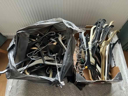 Photo of free Large Amount of Coat Hangers (Wigston LE18) #1