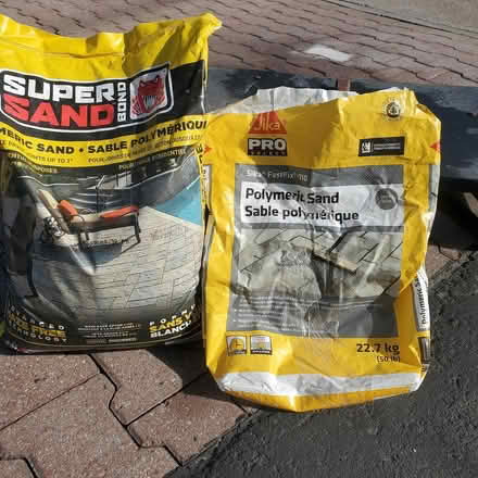 Photo of Looking half bag of Polymer Sand (QEW & Erin Mills Pkwy) #1