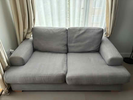 Photo of free Large two seater sofa with storage ottoman (Eastcote HA4) #1