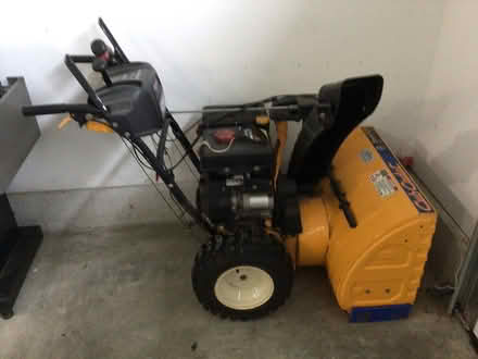 Photo of free Cub Cadet snow thrower (Boody St, Brunswick) #1