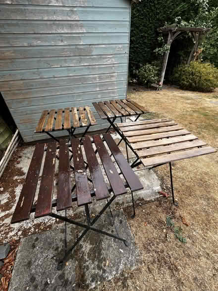 Photo of free Various garden tables (Beckenham BR3) #2