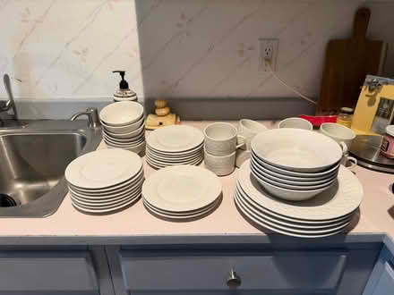 Photo of free Set of white dishes (Redmond) #1