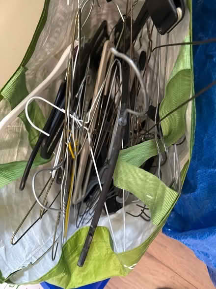 Photo of free Bag of coat hangers (Eaton NR4) #1