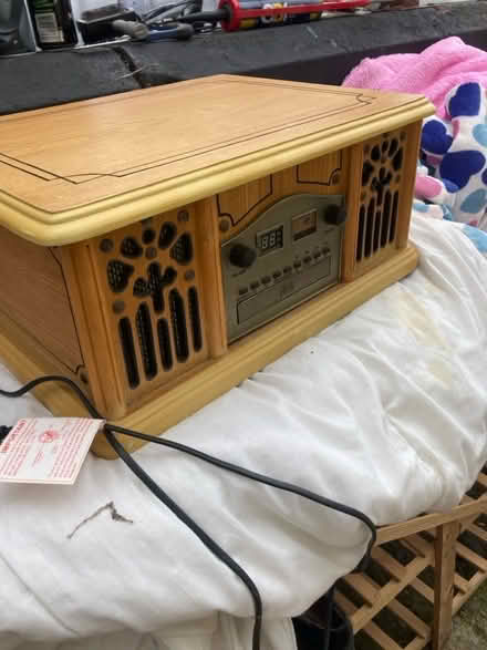 Photo of free 3 speed record player with CD and radio (New Brighton CH45) #2
