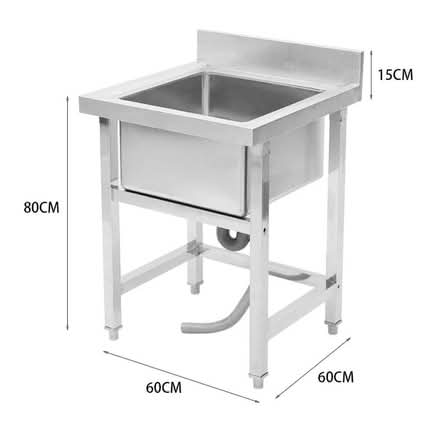 Photo of free Stainless Steel tables and sink (E8 4DG) #3