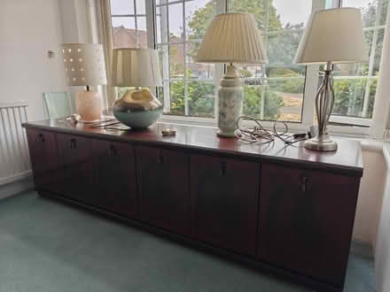Photo of free Mahogany unit (Hersham KT12) #1