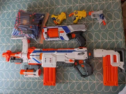Photo of free Selection of Nerf Guns + Ammo (Knighton LE2) #1