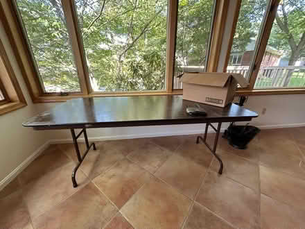 Photo of free Folding table (N Arlington near Marymount) #1