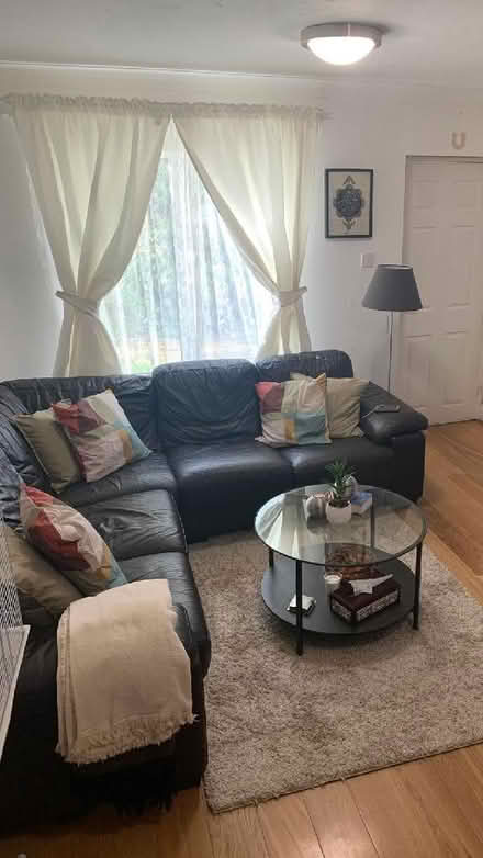 Photo of free DFS corner leather sofa (Acton NW10) #1
