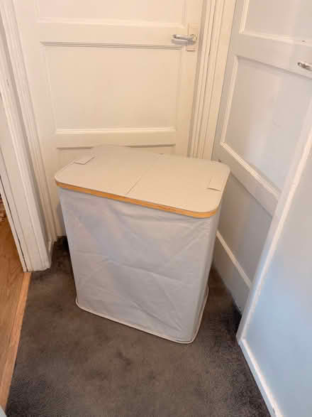 Photo of free Laundry hamper with two compartments (Longbrnton NT NE12) #1