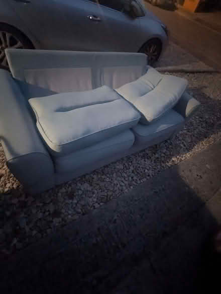 Photo of free 2 seater sofa (Moredon SN25) #1