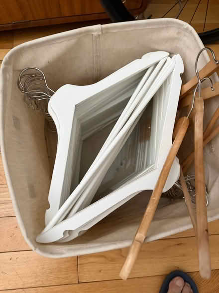 Photo of free Wooden clothes hangers – collection (Upton E15) #4