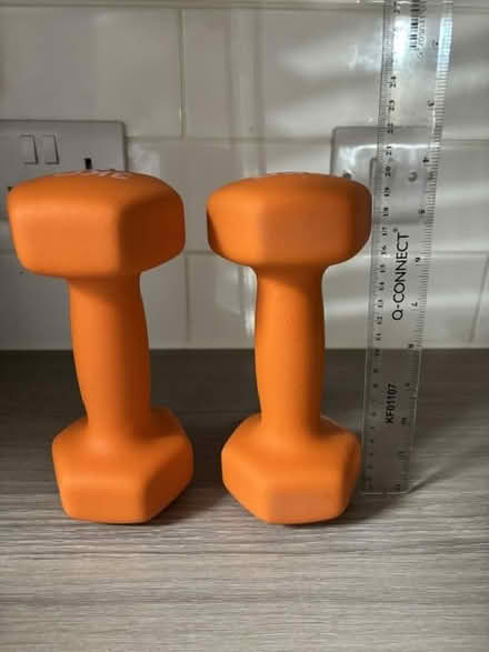 Photo of free Neoprene Dumbell Pair (3Kgs) (RH8) #3