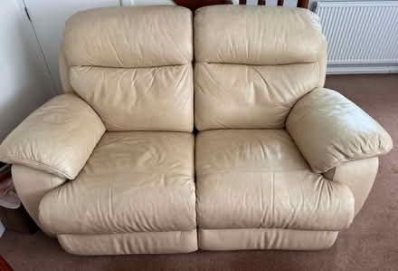 Photo of free 2 Cream Sofas (Hazel Grove SK7) #2