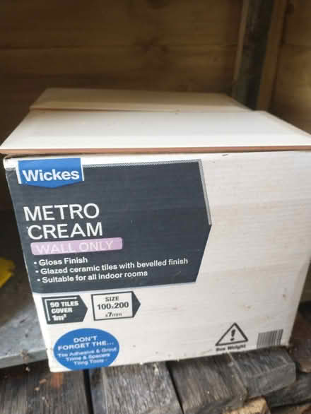 Photo of free Tiles Wickes, metro cream (Loxley, S6) #1
