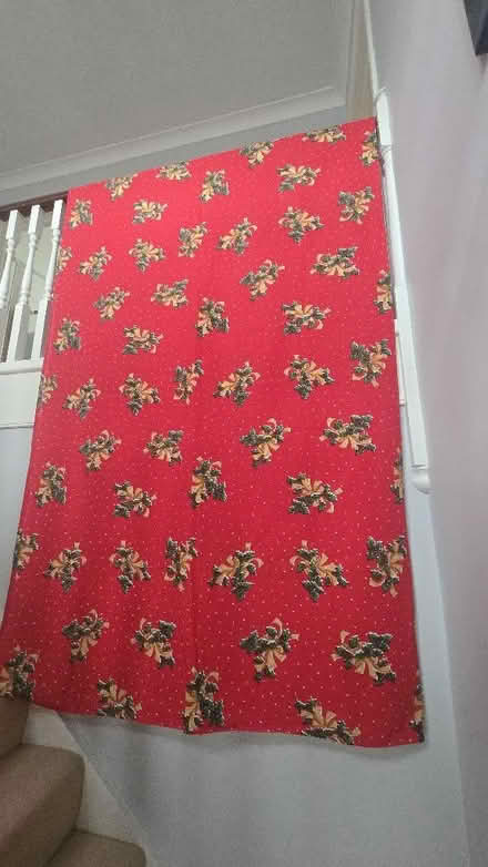 Photo of free Large Christmas tablecloth (Townsend AL3) #2