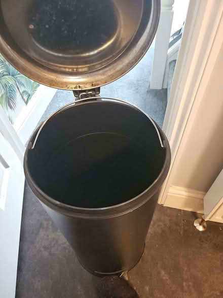 Photo of free 30L Copper & Black pedal Bin (Thornton Heath CR0) #3
