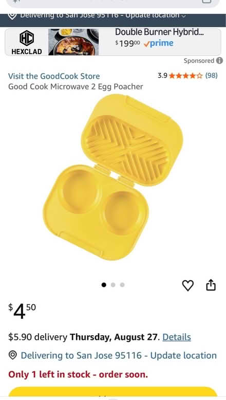 Photo of free Egg poacher (95014) #1