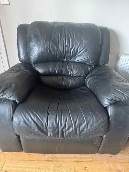Photo of free Leather armchair (Arklow, Wicklow) #1