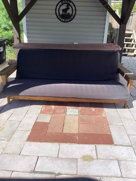 Photo of free Full size futon (at TotemPole park) #1