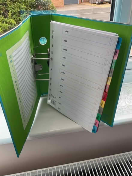 Photo of free File boxes and ringbinder (Swavesey CB24) #2