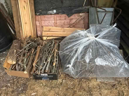 Photo of free 2 boxes of firewood and kindling (Finchingfield CM7) #1