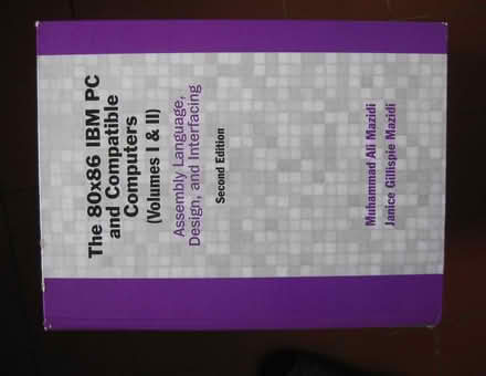 Photo of free Assemblylanguage programming Mazidi (Cromer NR27) #2