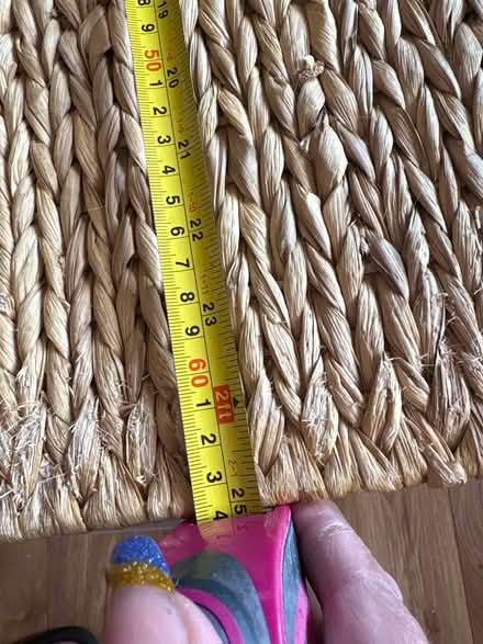 Photo of free Large lined basket (Kings Norton B38) #1