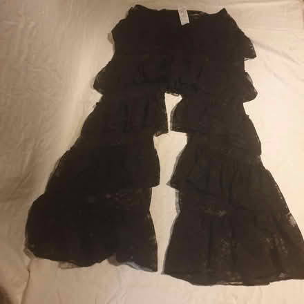 Photo of free Black lace tiered trousers (Central IP1) #1