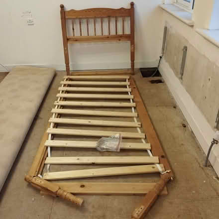 Photo of free Single bed frame (Butlerstown) #1