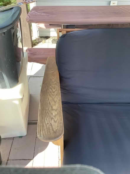 Photo of free Full size futon (at TotemPole park) #3