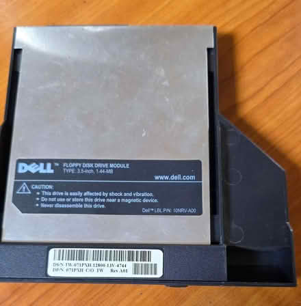 Photo of free Dell External Floppy Disk Drive (Inchbrook GL6) #1