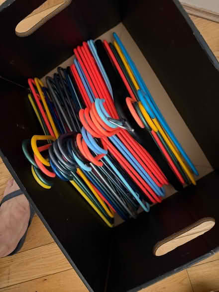 Photo of free Large bundle of clothes hangers (Upton E15) #3