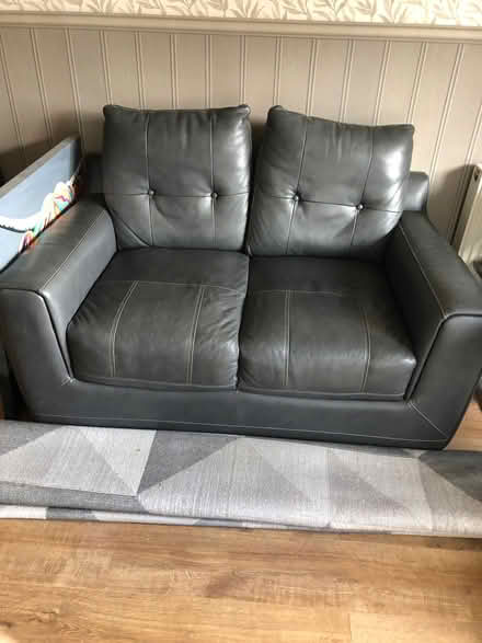 Photo of free Leather sofas (Newmachar AB21) #1