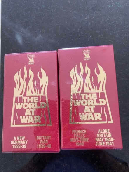 Photo of free VHS videos - the world at war (Bonsall DE4) #1