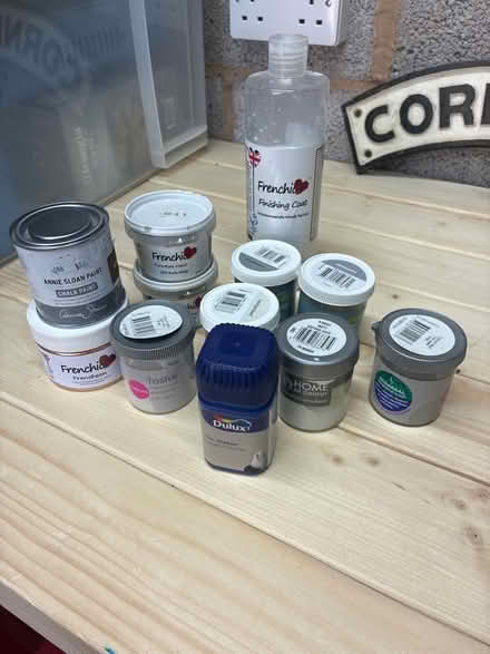 Photo of free Assorted paint tester pots & Frenchic/Annie Sloan products (Bodicote OX16) #1