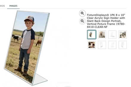 Photo of Clear photo / signage frame (Sunnyvale) #2