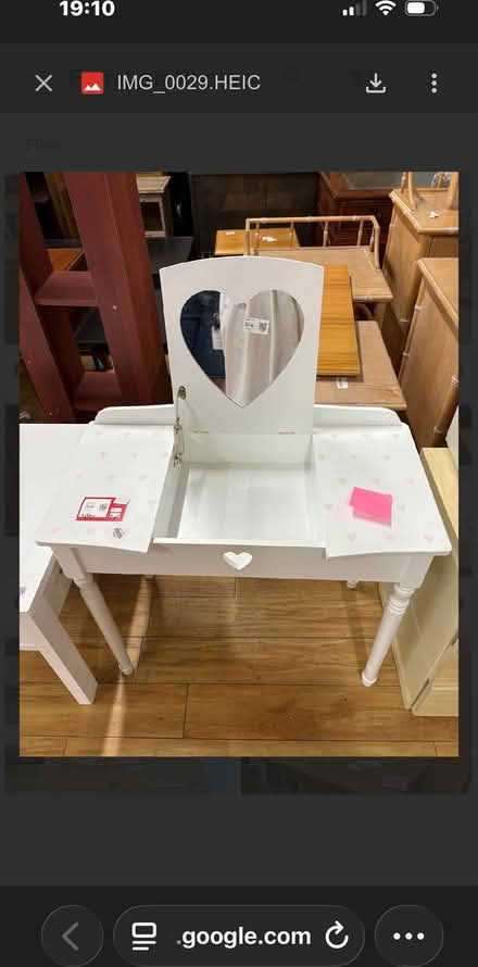 Photo of free TV Bench, desk, bedside table and vanity unit (Richmond TW9) #3