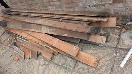 Photo of free Used, de-nailed, Victorian Solid Wood Floor boards (Gerrards Cross SL9) #1