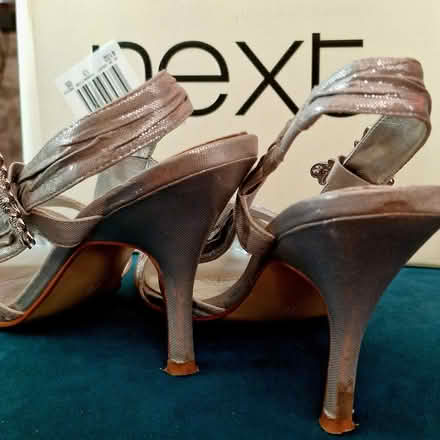 Photo of free Next Silver Sandals size 6.5 (Broadbridge Heath RH12) #4