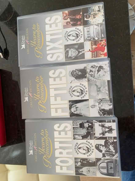 Photo of free VHS videos of 40s, 50s and 60s (Bonsall DE4) #1