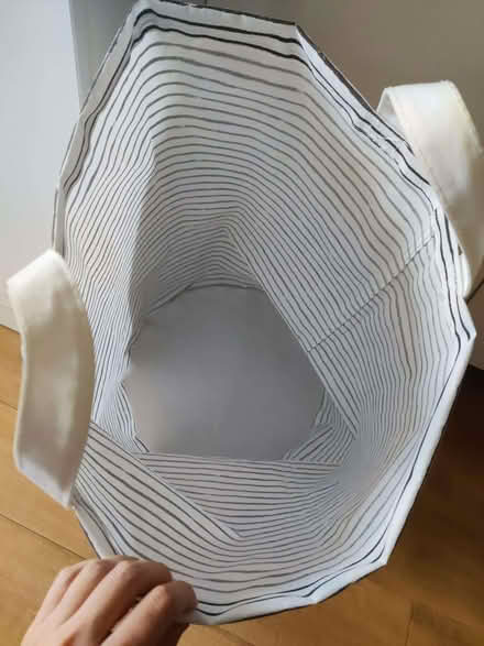 Photo of free IKEA KLUNKA 60L Laundry Basket/Bag (White City W12) #1