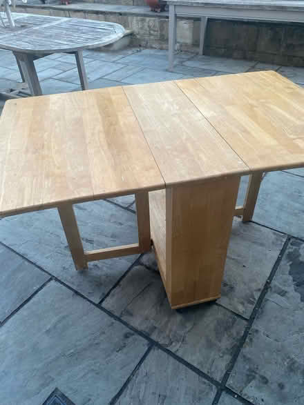 Photo of free Compact fold away table (Oldfield Park, Bath BA2) #1